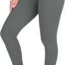  Womens Leggings - Womens High Waisted Yoga Pants for Gym & Yoga, Smooth Soft Leggings for Women, Size L