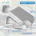 6R140 Transmission Oil Pan,Heavy‑Duty Aluminum Deep 6.7L, #32805200 Fits Replacement for Dodge Ram 2500 3500 2007‑2025 6.7L, Includes Filter, Gasket & Bolts A