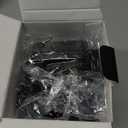 Alarm Clock Speaker Wireless Charger, Digital Alarm Clocks Bedrooms Bluetooth, Alarm Clock Dimmable Light Bedrooms Dual Alarm Snooze Dimmer 12 24H RGB Night Light Bluetooth USB AUX, Black