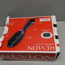 REVLON One-Step Volumizer Hair Dryer and Styler  Easy Salon-Style Blowouts  Less Frizz, More Shine, and Reduced Heat Damage, for All Hair Types and Lengths (Black) (1.0 VOLUMIZER)