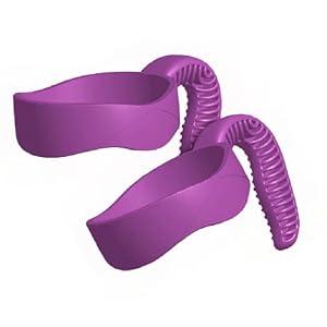 Hyturtle 2Pcs Stylish and Functional Purple Tumbler Handle For 20oz Cups - Fits For 20 OZ YETI Tumbler - Secure Grip, Lightweight, Dishwasher Safe - Ideal for Travel and Outdoor Activities - BPA Free