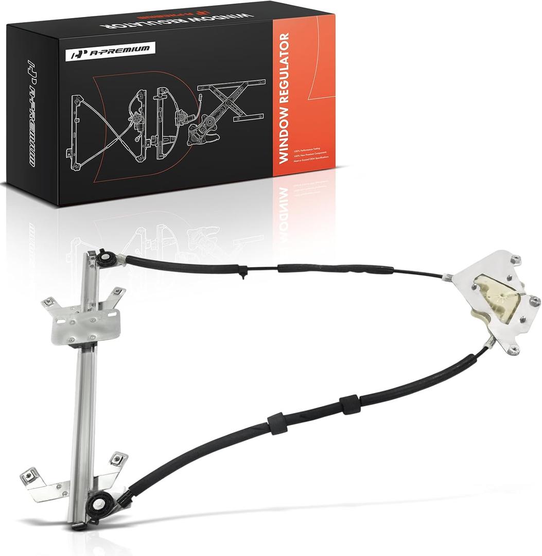 A-Premium Power Window Regulator Rear Passenger Side, Without Motor | Compatible with Mercedes-Benz W463 Series G500 2002-2008, G55 AMG 2003-2011, G550 2009-2018, G63 AMG 2013-2018