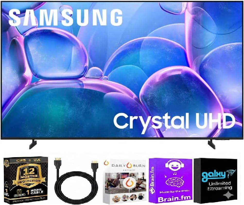 Samsung UN75U790KIT1 75 Inch Class U7900 Series 4K UHD Smart TV (2025) Crystal Processor HDR M