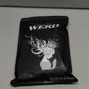 WERD Short  Red Bob Wig with Bangs, Straight Burgundy Wig Bob for Women, Short Straight Natural Looking for Daily and Party