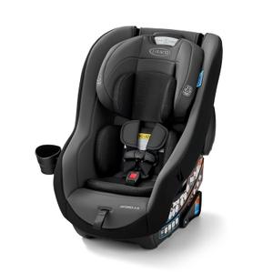 Graco Contender Slim Convertible Car Seat, West Point, Lightweight Travel Car Seat with Compact, Space-Saving Design, Rear-Facing 5–40 lbs, Forward-Facing 26.5–65 lbs, Easy to Transfer, FAA Approved, EXP: 01/10/2036