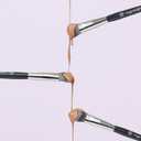 BK BEAUTY BRUSHES - ANGIE HOT & FLASHY A506 CONCEALER - Viral "Kitten Paw" Face Brush - Under-Eye Concealing and Contouring - Makeup Brushes