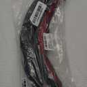 Carbon Fiber Steering Wheel Cover 2pcs Anti-Slip Car Steering Wheel Accessories Snap on Grip 15 inch Universal Matte Black