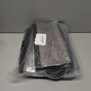 storageLAB Under Bed Storage Containers, Low Profile Underbed Organizers with Sturdy Handles, Dual Zippers, and Clear Windows, Ideal for Clothes, Pillows, and Blankets - 2 Pack, Low Profile, Gray (Grey)