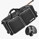 Partage Hockey Bag with Wheels, 33" Hockey Duffle Bag with Separate Shoe Compartment (Black)
50+ bought in past month