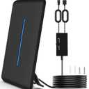 2023 HD Digital TV Antenna Long 600+ Miles Range Free Channels, Indoor Outdoor Digital Antenna Amplifier, Ultra HD 4K 1080P Powerful TV Signal Booster for Smart TV& Old TV Long Cable