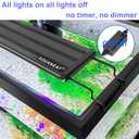 AQUANEAT LED Aquarium Light Full Spectrum for 8 Inch to 10 Inch Fish Tank Light Fresh Water