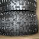 GICOOL 13x6.50-6 Tire and Wheel, 13x6.5-6" Flat-free Lawn Mower Tires, 3-6.5 Centered Hub, 3/4" or 5/8" Bearing, Universal Fit Garden Tractor Front Wheels, 4 Ply, V-Turf Pattern, 2 Pack