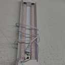 Hlite 16inch Adjustable Full Spectrum Plant Growing Lamps- Linkable Grow Lights for Indoor Plants Plug and Hanging Design with On/Off Switch Timer Hanging Grow Light from Seedling to Flowering，White