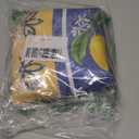 Lemon Round Tablecloth 60 Inch Blue Yellow French Country Style Fruit Floral Print Table Cloth Rustic Farmhouse Washable Polyester Table Cover for Kitchen Dining Room Party Indoor Outdoor Home Decor (Spring Summer Lemon)