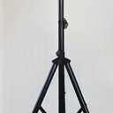 PPG P21-136C Adjustable Speaker Stand  Heavy Duty, Compatible with Most Speakers, 32 to 58 Height Range, Black Finish