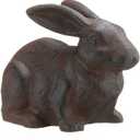 Full Bodied Cast Iron Rabbit Garden Figure by INsideOUT