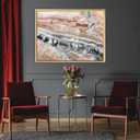 Pixy Canvas Floater Frame 16x20 for 3/4 (0.75) inch Deep Canvas Paintings/Canvas Prints/Wood Canvas Panels/Wall Art/Wall Decor/Home Decor/Artwork (Brass Gold, 16 x 20 inch, Portrait)
