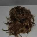Kaneles Mullet Wigs for Men 80s Costumes Fancy Party Accessory Cosplay Halloween Wig (Light Brown)