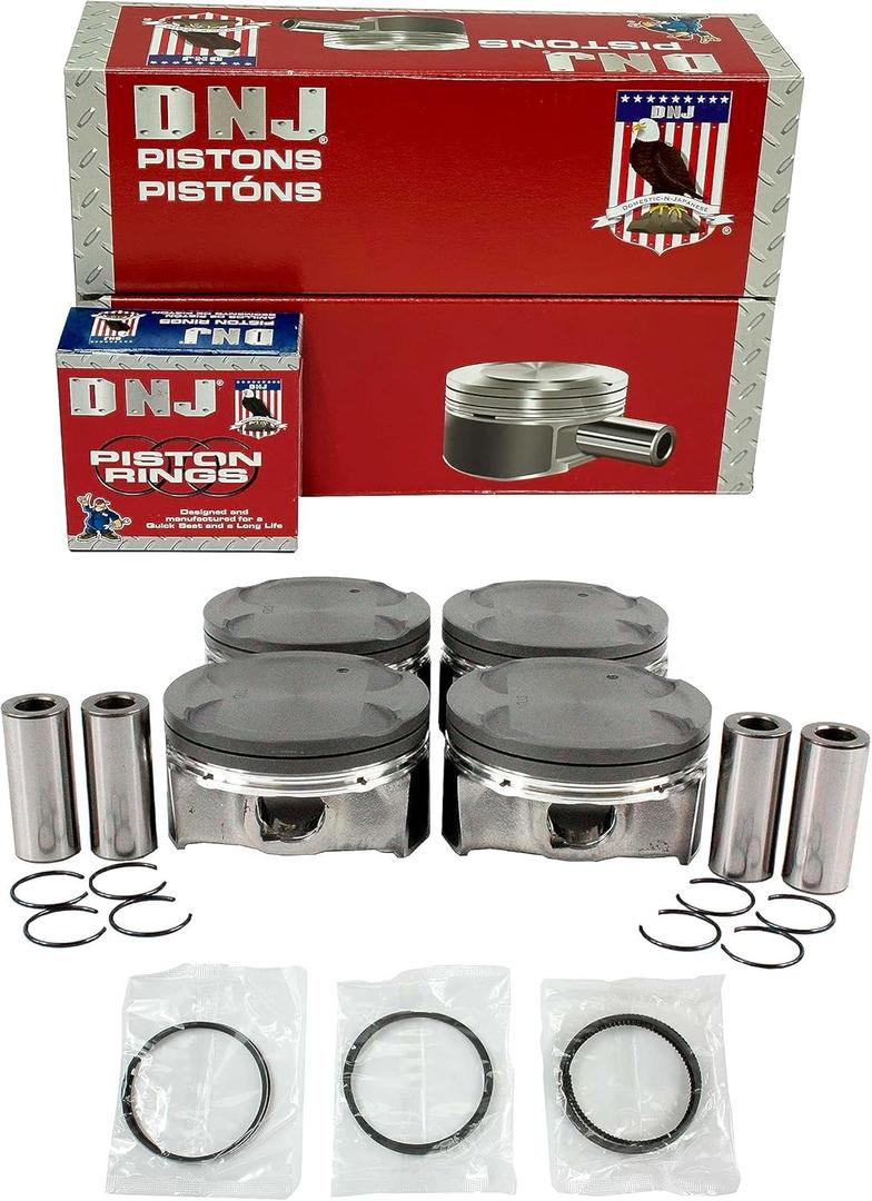 DNJ PRK193 Piston Ring Set Standard for 2011-2016 Hyundai, Kia Elantra, Elantra Coupe, Elantra GT 1.8L L4 16V DOHC 1797cc