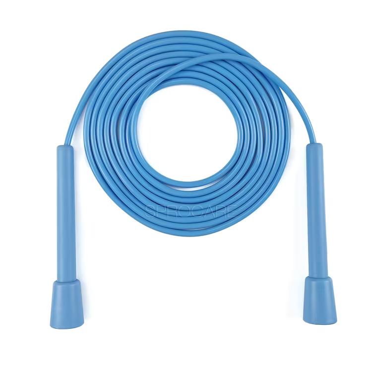 High Quality Primary Jumping Rope, Adjustable Tangle-Free Skipping Rope, Lightweight Speed Jump Rope Blue