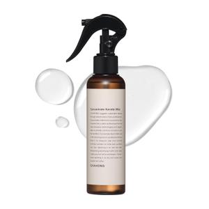 CHAHONG Keratin Hair Repair Mist for Dry Damaged Hair, Professional Salon Keratin Leave-in Spray, Lightweight, Non-Greasy, Adds Shine & Elasticity, Heat & Humidity Defense, Easy to Wash 150ml / 5 oz