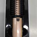 Youbella Cordless Hair Curling Iron Brush, Portable Travel Hair Curler, Mini 1.5 Heated Round Brush, 3-in-1 USB Rechargeable Straightening Wand for Styling & Smoothing, 200 Million Ionic Care, Pink