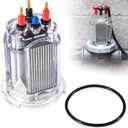 R0511400 35 Electrode Salt Cell Replacement for Zodiac Jandy AquaPure Ei Series 35 Electronic Salt Water Chlorine Generator APURE35 APURE35PLG Pools up to 35,000 Gallons With R0511600 O-Ring Updated