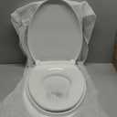 Aquatiz Elongated Toilet Seat with Built-in Toddler Seat, Soft Close Kids Toilet Seat Attachment, Ideal for Potty Training