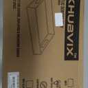 White Tray 1612" with Cut Handles - Spill Proof Decorative Tray is an Ideal Countertop Organizer for Living Rooms, Ottoman Coffee Tables, Offices, Kitchens & Serving Guests