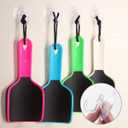 2 x Suction Cup Hooks 10 Pcs 60mm Clear Plastic Sucker Pads for Window Glass Shower Bathroom Kitchen Wall Support Festivals Parties Events Theme Carnival Decorations