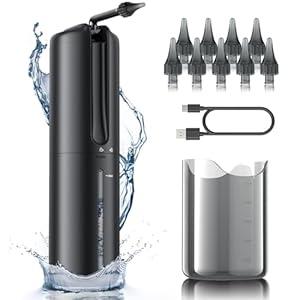 Ear Wax Removal - Electric Ear Cleaner - Ear Cleaning Kit - FSA HSA Eligible - Ear Irrigation Kit Safe Ear Irrigation Flushing System with 4 Pressure Settings - FSA Eligible Items Only List