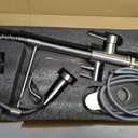 APPASO Kitchen Faucet with Drinking Water Faucet, 3 in 1 Pull Down Faucet with Purfied Water Faucet, 20 Inches High Arc Kitchen Water Filter Faucet, Brushed Nickel (Without Filtration Device)