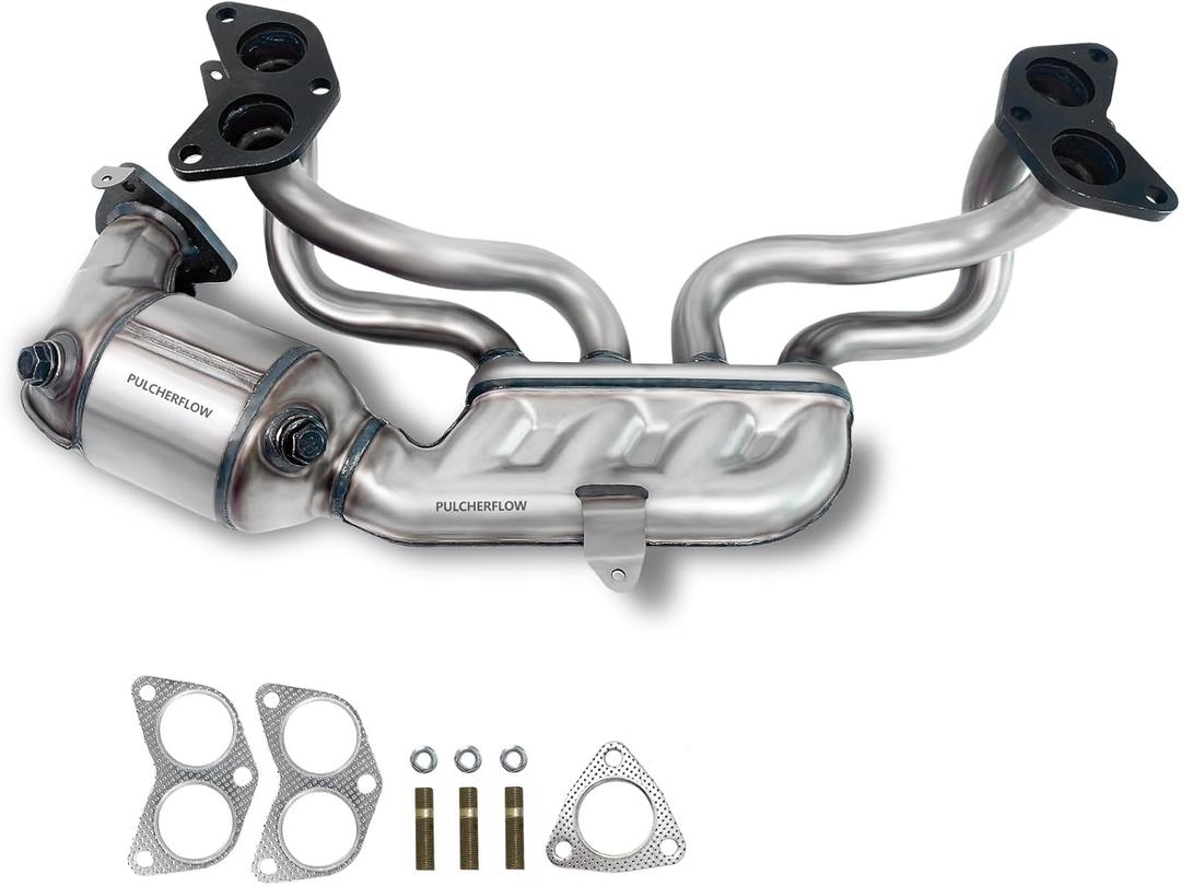 Compatible with 2011-2016 Subaru Forester, 2012-2016 Subaru Impreza, 2013-2014 Subaru Outback Legacy 2.5L Catalytic Convertor High Performance (EPA Compliant)