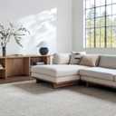 Livabliss x Galey Alix Maria Elena V Vintage Medallion Area Rug, 2'7" x 9' (3' x 9'), Tan