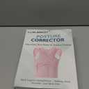 Posture Corrector for Women & Men, Full Back Brace Support with Adjustable Shoulder Straightener, Lower & Upper Back Pain Relief - Scoliosis, Hunchback, Spine Corrector (Pink, Medium)