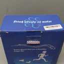 Tomxcute Cat Water Fountain, 3.2L/108oz Automatic Stainless Steel Pet Fountain Dog Water Dispenser, Ultra-Quiet Pump and 3 Replacement Filters & for Cats, Dogs, Multiple Pets