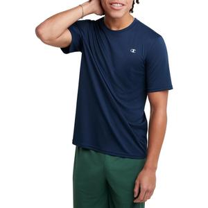Champion Men's T-shirt, Sport Tee, Moisture Wicking, Anti Odor, Athletic T-shirt for Men (Reg. Or Big & Tall) (4X-Large Big, Navy)