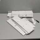 Helsin 9 Grid Vintage Coffee Mug Display Rack, 16inch Wall Mounted Wooden Curio Shadow Box Shelf, Cup Floating Shelves Display and Organizer (White)