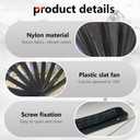 2 x Boots on The Ground Hand Fan,Boots on The Ground Fan,Clap Fans for Line Dancing,Large Folding Hand Fan,Party,Dance Enthusiasts Gift (Colorful Light)