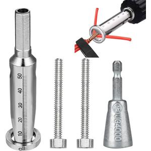 Wire Twister Tool for Drill, Wire Stripper for Drill, 2-6 Way Wire Nut Twister, Electrical Wire Twister, Fast Electric and Hand Wire Stripper and Twister for Cable Quick Stripping or Twisting 2Set