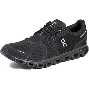 On Men's Cloud 6 Sneakers, Black/Black, 7.5 Medium US