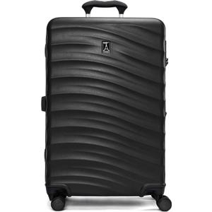 Travelpro Maxlite Air V2 Hardside Expandable Checked, Black, 25-Inch | Lightweight Polycarbonate Hard Shell Luggage, 8 Spinner Wheels, TSA Lock & Durable Construction, Men & Women