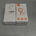 10 x Mkeke Screen Protector for iPhone 15 Pro, 3 Pack Tempered Glass [9H Hardness] [Military-Grade Drop Protection] [Sensitive Touch] [Easy Installation Frame] [HD Clear] for 6.1 inch