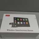 Wireless Apple Carplay Screen for Car 4K Dash Cam, 9" Portable Apple Carplay & Android Auto Car Stereo, with 1080p Backup Camera, GPS Navigation/Mirror Link/Voice Control/Bluetooth