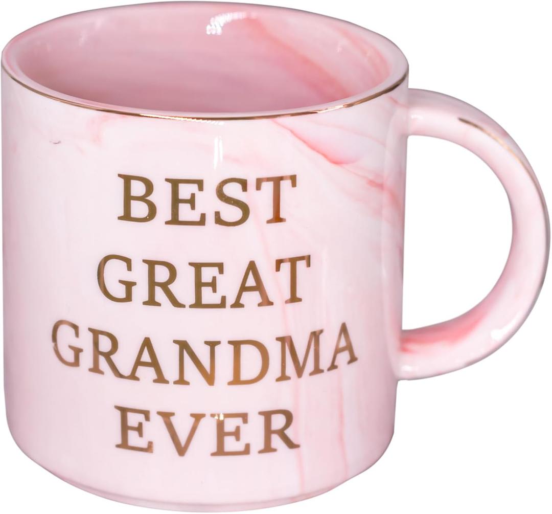 Best Great Grandma Ever Mug -New Great Grandma Gifts for Mom Sister Best Friend - Mother's Day Christmas Gift from Daughter Son Sibling - Baby Shower First Time Gifts