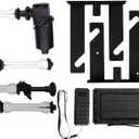 2 Roller Motorized Electric Wall Ceiling Mount Background Support System with Remote