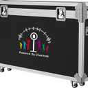 Portable Photo Booth Stand Shell with Flight Case, Suitable for Large Light Box Models