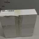 Crystal Dresser Tray, Mirror Glass Makeup Vanity Organizer Filled Crushed Diamond, 10" x 10" Round Jewelry Trinket Perfume Tray for Bathroom Bedroom, Home Decor, Hotel Banquet, Party (Silver)