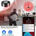Hidden Camera with Wireless Charger - 1080P HD Security Camera, 160 Wide-Angle Lens, Motion Detection, Suitable for Home Security Monitoring of Babies/Pets/(2.4/5G)