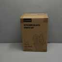 CAROTE 14 Pieces Knife Set with Block, Forged, High Carbon Stainless Steel Sharp Blade Block Knife Set, Dishwasher Safe Cutlery, Cream